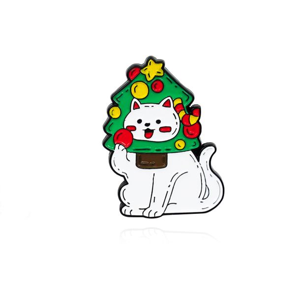 cartoon christmas theme cat pins 4pcs/set gift santa reindeer deer brooches for women enamel pin jewelry metal badges denim shirt bags small, Gray
cartoon christmas theme cat pins 4pcs/set gift santa reindeer deer brooches for women enamel pin jewelry metal badges denim shirt bags small, Gray