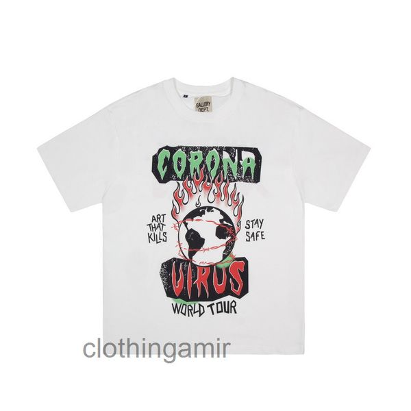 mens t shirt designer gallerydepts 2022 spring summer washing old high street graffiti printing men's women's short sleeves, White;black
mens t shirt designer gallerydepts 2022 spring summer washing old high street graffiti printing men's women's short sleeves, White;black