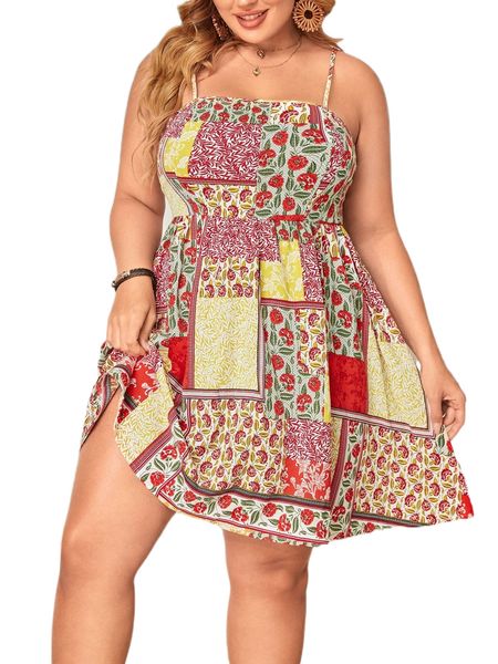 plus fold pleated patchwork dress 261a#, Black
plus fold pleated patchwork dress 261a#, Black