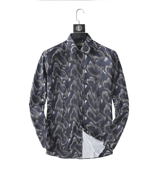2022 luxury designer men's business shirt boots suit fashion casual shirt brand spring and autumn slim the most fashionable clothing, White;black
2022 luxury designer men's business shirt boots suit fashion casual shirt brand spring and autumn slim the most fashionable clothing, White;black