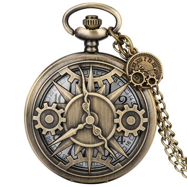 vintage hollow-out pocket watch gear design men women quartz analog watches pendant compass gadget sweater chain retro clock, Slivery;golden
vintage hollow-out pocket watch gear design men women quartz analog watches pendant compass gadget sweater chain retro clock, Slivery;golden