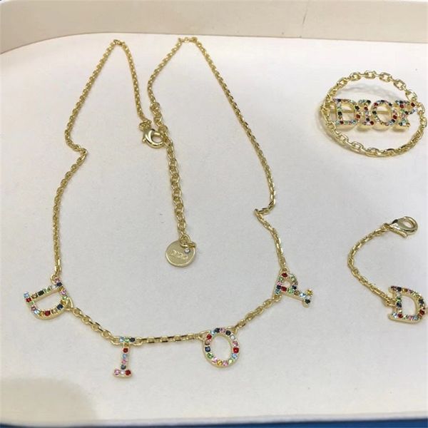 design jewel chain bracelets color diamond letter bracelet simple personality temperament women's bracelet jewelry, Black
design jewel chain bracelets color diamond letter bracelet simple personality temperament women's bracelet jewelry, Black