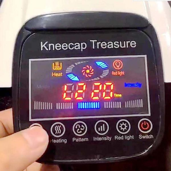 air compression knee massager compress joint care knee pad physiotherapy cordless knee brace wrap pain relief therapy perfections