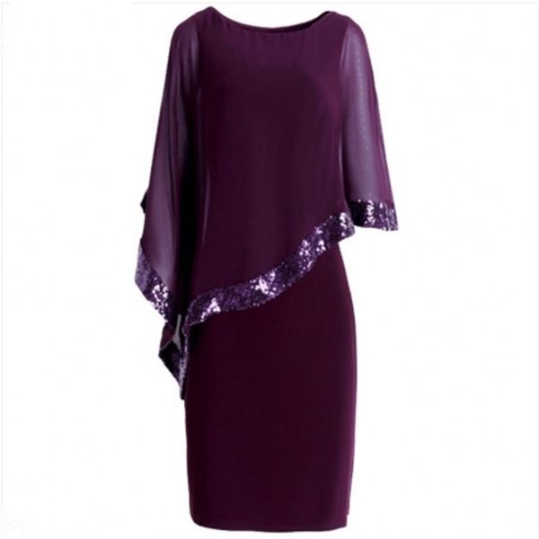 women elegant cloak sleeves pencil office lady dress vintage chiffon slim work office business party bodycon dress y200418, Black;pink
women elegant cloak sleeves pencil office lady dress vintage chiffon slim work office business party bodycon dress y200418, Black;pink