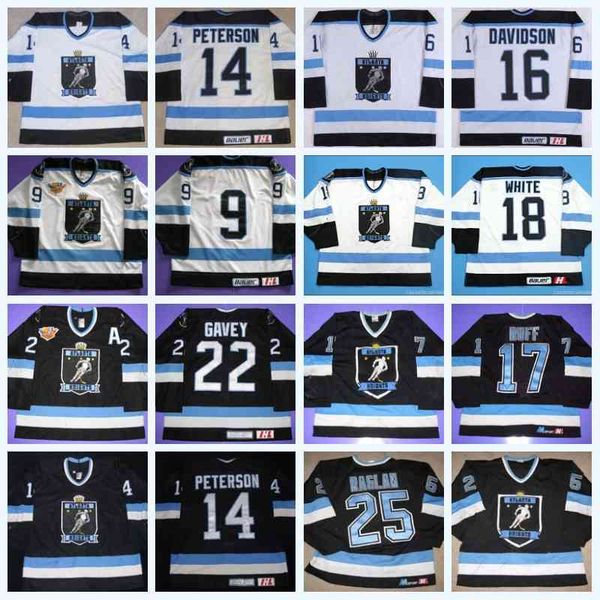 knights 50th anniversary 16 atlanta lee davidson 9 brent gretzky 18 peter white 22 aaron gavey 14 brent peterson 77 reggie savage jersey, Black
knights 50th anniversary 16 atlanta lee davidson 9 brent gretzky 18 peter white 22 aaron gavey 14 brent peterson 77 reggie savage jersey, Black