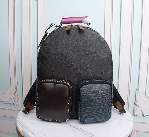 2022 new coated leather backpack large capacity leisure travel bag with double pockets m45441
2022 new coated leather backpack large capacity leisure travel bag with double pockets m45441