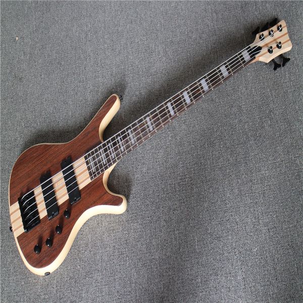 2021 new 5 strings w electric bass guitar with rosewood veneer body maple neck through body
2021 new 5 strings w electric bass guitar with rosewood veneer body maple neck through body