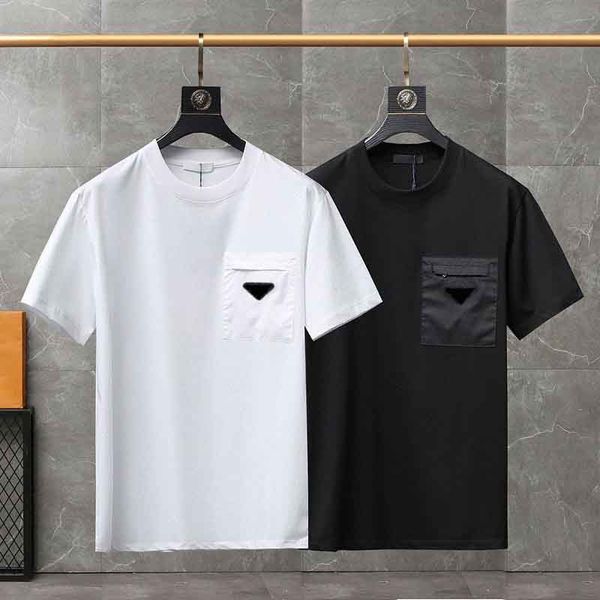 designer t shirt mens tshirt 2022 black white tee fashion large man wear apparel summer short sleeve tees round neck pocket trend tshirts, White;black
designer t shirt mens tshirt 2022 black white tee fashion large man wear apparel summer short sleeve tees round neck pocket trend tshirts, White;black
