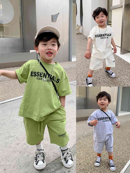 t-shirt 2022 summer letter cool green boys' girls' short sleeve rcasual sweatershirts sweatpants streetwear pullover solid color f, Gray
t-shirt 2022 summer letter cool green boys' girls' short sleeve rcasual sweatershirts sweatpants streetwear pullover solid color f, Gray