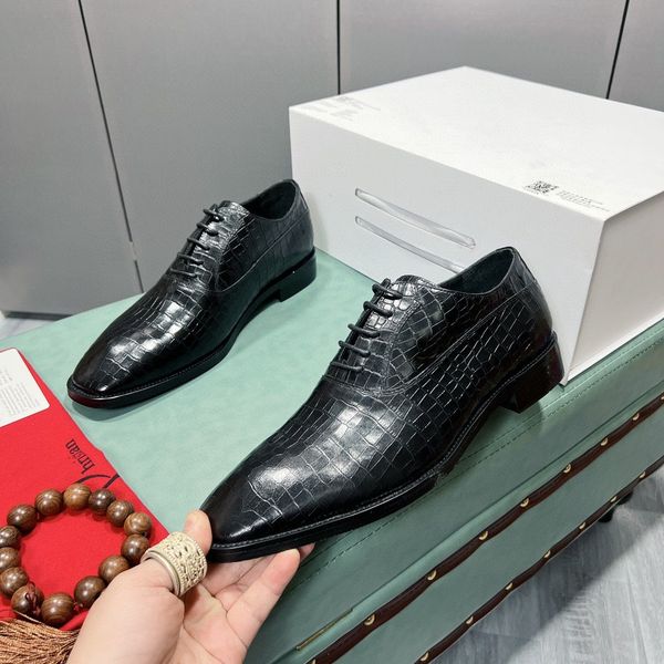 brand name mens dress oxfords shoes wedding cow leather water dyed in cattle office footwear business, Black
brand name mens dress oxfords shoes wedding cow leather water dyed in cattle office footwear business, Black
