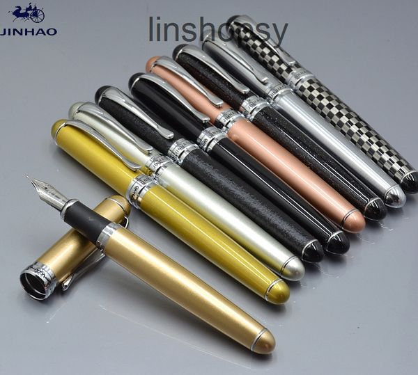 12 colors jinhao 750 metal fountain pen exquisite office stationery 0.7mm nib calligraphy ink pens
12 colors jinhao 750 metal fountain pen exquisite office stationery 0.7mm nib calligraphy ink pens