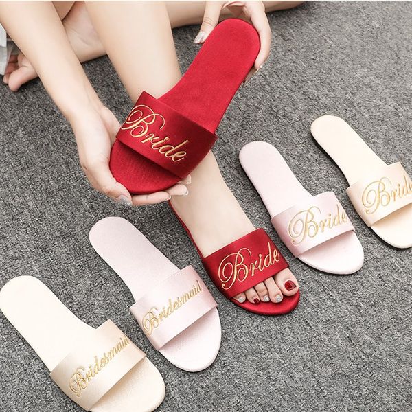 glossy silk bridal shower wedding slippers bridesmaids shoes fashion spa soft flip flop for hen night bacheloret party supplies al7515, Black
glossy silk bridal shower wedding slippers bridesmaids shoes fashion spa soft flip flop for hen night bacheloret party supplies al7515, Black