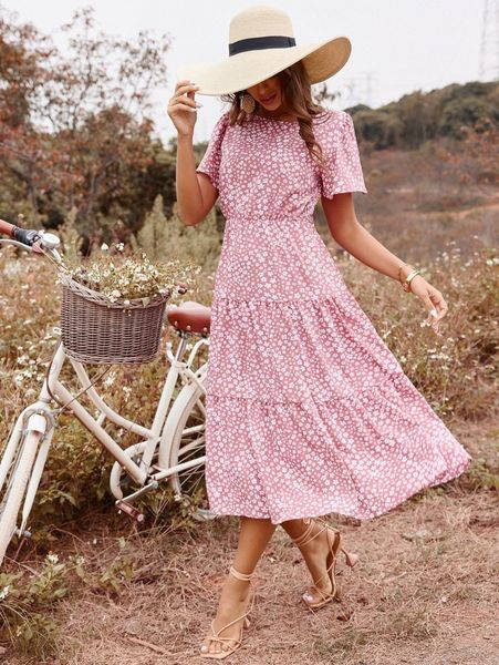 ditsy floral butterfly sleeve ruffle hem dress i2mg#, Black;gray
ditsy floral butterfly sleeve ruffle hem dress i2mg#, Black;gray