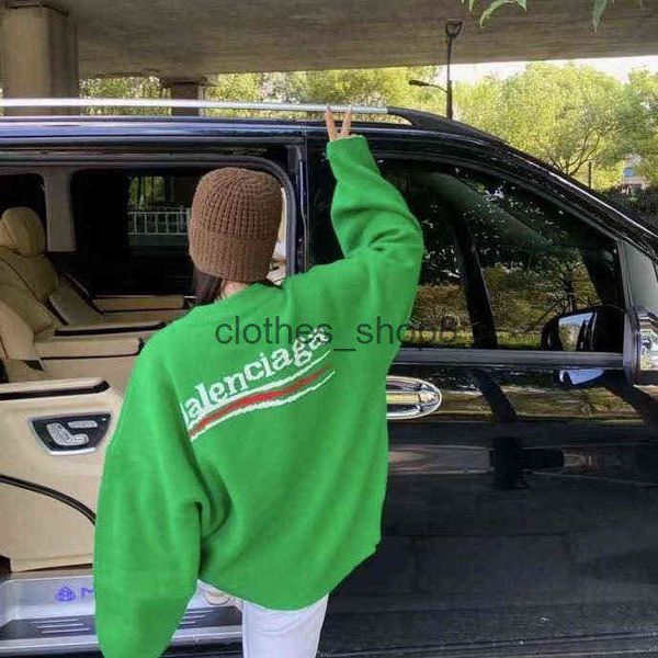 designer hoodies balencaigass men's sweaters 22 autumn winter paris classic cola wavy green knitted letter sweater popular men and, Black
designer hoodies balencaigass men's sweaters 22 autumn winter paris classic cola wavy green knitted letter sweater popular men and, Black