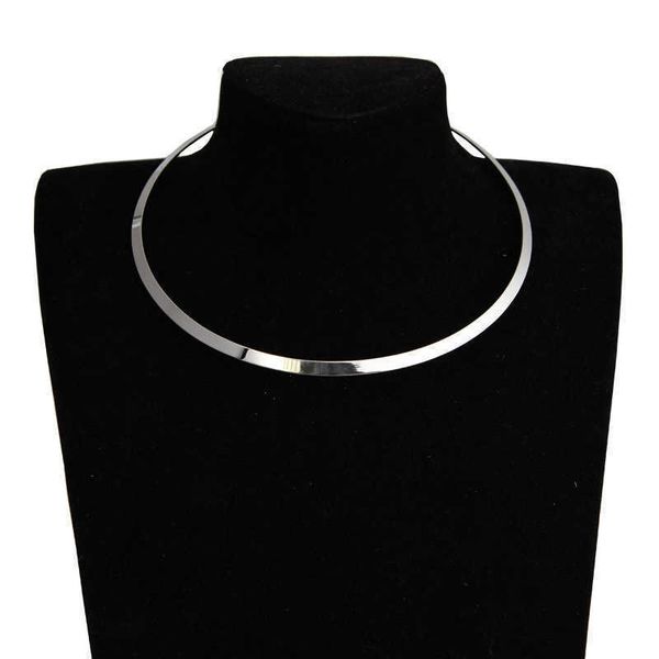 punk rock crew neck ras necklace, simple, fashionable, hip hop jewelry accessories, Silver 
punk rock crew neck ras necklace, simple, fashionable, hip hop jewelry accessories, Silver