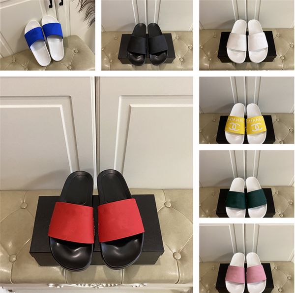 2021 women luxury designer sandals slippers leather summer flat slipper embroidery fashion beach woman big head letters 35-44 with box, Black
2021 women luxury designer sandals slippers leather summer flat slipper embroidery fashion beach woman big head letters 35-44 with box, Black
