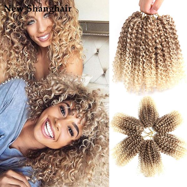 new shanghair 3pcs/lot marlybob crochet hair 8" afro kinky curly braids braiding synthetic hair extension 90g bs05, Black
new shanghair 3pcs/lot marlybob crochet hair 8" afro kinky curly braids braiding synthetic hair extension 90g bs05, Black