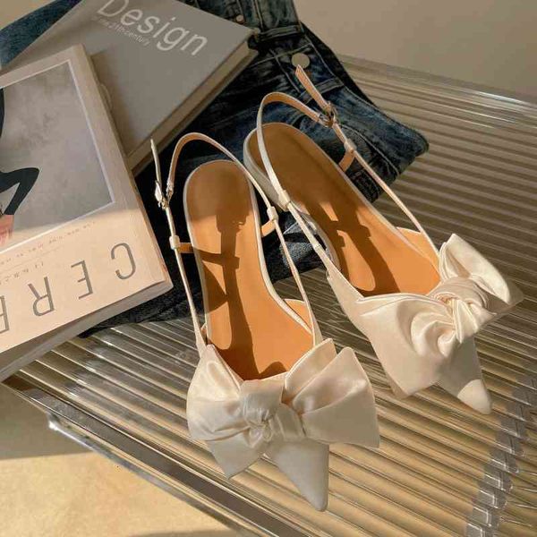 sandals french style pointed baotou back air low heel comfortable and versatile fashion bow summer sandals qlev, Black
sandals french style pointed baotou back air low heel comfortable and versatile fashion bow summer sandals qlev, Black