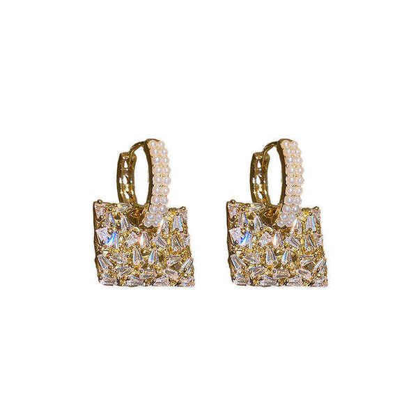 charm south korea trendy stunning personality fashion design sense of temperament net red diamond bag freshwater pearl earrings 220328, Golden
charm south korea trendy stunning personality fashion design sense of temperament net red diamond bag freshwater pearl earrings 220328, Golden