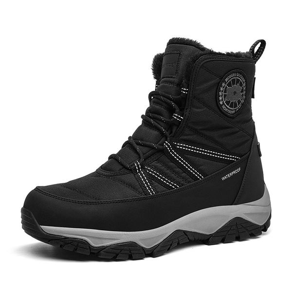 winter waterproof and velvet hiking boots shoes high outdoor desert boots triple black
winter waterproof and velvet hiking boots shoes high outdoor desert boots triple black