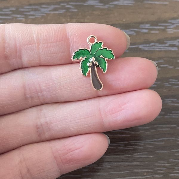 50pcs enamel coconut tree charms for diy jewelry making earrings pendants necklaces palm tree plant charm handmade accessories wholesale, Bronze;silver
50pcs enamel coconut tree charms for diy jewelry making earrings pendants necklaces palm tree plant charm handmade accessories wholesale, Bronze;silver