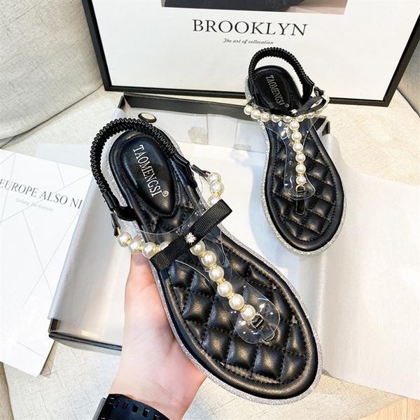 transparent sandals 2020 summer new fashion pearl belt sandals and slippers flat sandals plus size 34-43 women's shoes224l, Black
transparent sandals 2020 summer new fashion pearl belt sandals and slippers flat sandals plus size 34-43 women's shoes224l, Black