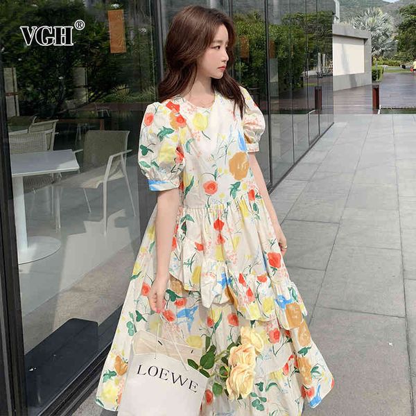 print hit color dresses for female o neck puff short sleeve high waist slimming ruched womens vintage dress 210507, Black;gray
print hit color dresses for female o neck puff short sleeve high waist slimming ruched womens vintage dress 210507, Black;gray