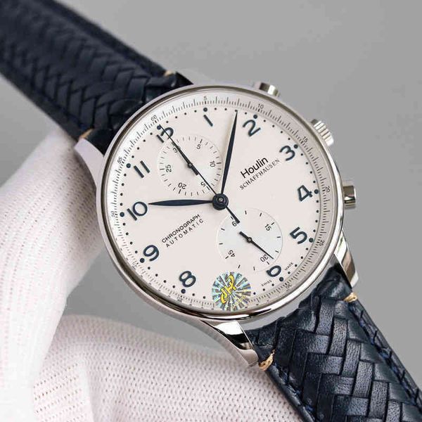houlin watch portugal real leather belt waterproof men's full-automatic mechanical swiss portuguese famous brand, Slivery;brown
houlin watch portugal real leather belt waterproof men's full-automatic mechanical swiss portuguese famous brand, Slivery;brown