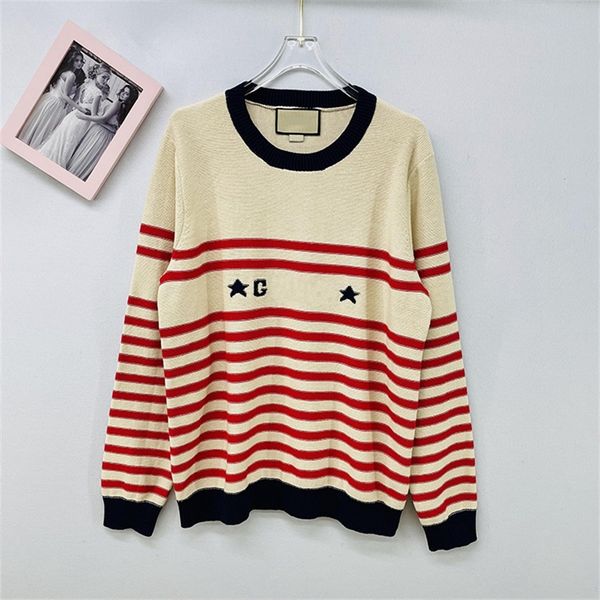 coat sweaters spring / summer new embroidery stripe long sleeved sweater fashion commuter street trend blouse women clothes_pm8h, White;black
coat sweaters spring / summer new embroidery stripe long sleeved sweater fashion commuter street trend blouse women clothes_pm8h, White;black