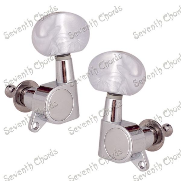 6 pcs chrome guitar tuning peg tuner machine head for acoustic electric guitar with white pearl big oval button (3r3l 2l4r 4r2l)
6 pcs chrome guitar tuning peg tuner machine head for acoustic electric guitar with white pearl big oval button (3r3l 2l4r 4r2l)