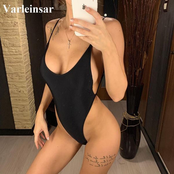 2022 backless thong one piece swimsuit female bather women swimwear high cut bathing suit swim beach lady monokini v1574, White;black
2022 backless thong one piece swimsuit female bather women swimwear high cut bathing suit swim beach lady monokini v1574, White;black