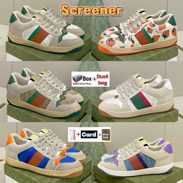 designer screener dirty casual shoes with box dust shoe bag leather suede black white begin red pink green fashion luxury brand 1top
designer screener dirty casual shoes with box dust shoe bag leather suede black white begin red pink green fashion luxury brand 1top