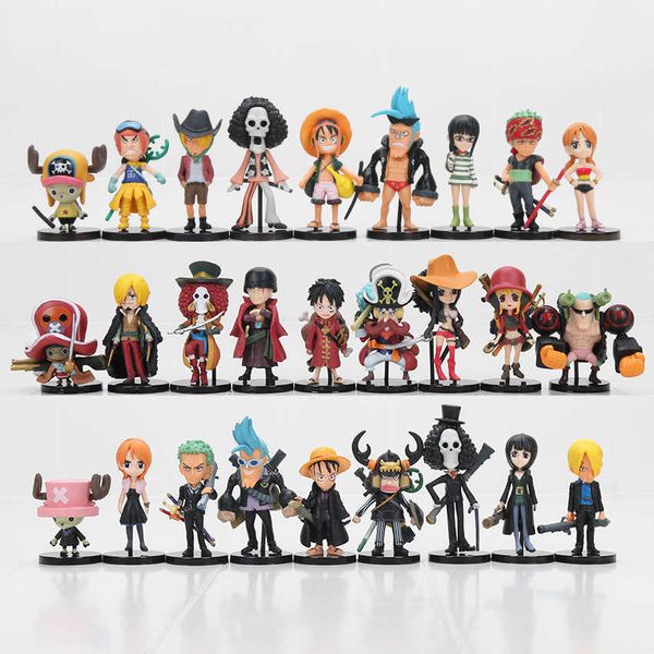 huiya01 9pcs/set action figures luffy zoro nami usopp sanji tony chopper nico franky brook model toys q0722
huiya01 9pcs/set action figures luffy zoro nami usopp sanji tony chopper nico franky brook model toys q0722