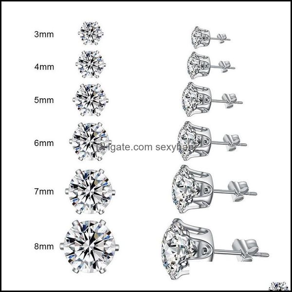 stud earrings jewelry fashion crown cz for women classic m-8mm shining zircon earring sier color ears men crystal drop delivery 2021 vxuat, Golden;silver
stud earrings jewelry fashion crown cz for women classic m-8mm shining zircon earring sier color ears men crystal drop delivery 2021 vxuat, Golden;silver
