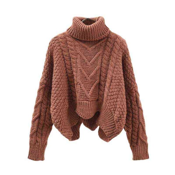 thickened sweater women autumn winter korean style loose twist knitted short design pull t220824, White;black
thickened sweater women autumn winter korean style loose twist knitted short design pull t220824, White;black