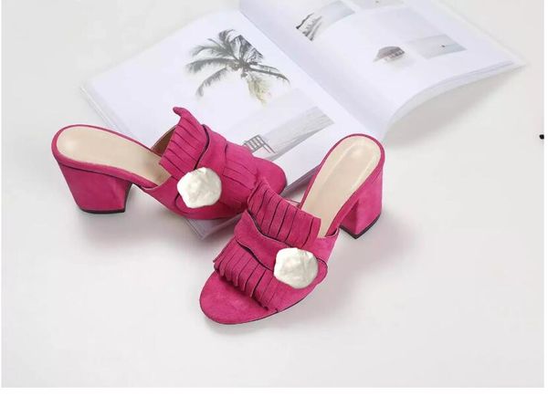 hie classic woman sandals lady summer designer sandals metal buckle leather high heeled shoes coarse heel half slippers large size 34-42, Black
hie classic woman sandals lady summer designer sandals metal buckle leather high heeled shoes coarse heel half slippers large size 34-42, Black
