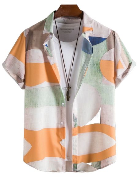 men allover print shirt without tee h4nb#, White;black 
men allover print shirt without tee h4nb#, White;black