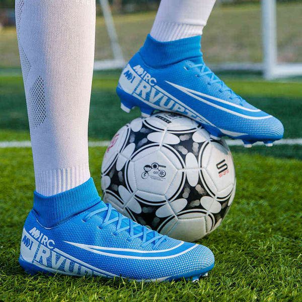 soccer shoes shoes men football boots 2021 turf cleats teenager ankle high kids indoor training sneaker 220331
soccer shoes shoes men football boots 2021 turf cleats teenager ankle high kids indoor training sneaker 220331