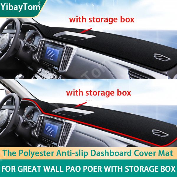 anti-slip anti-uv car dashboard covers mat cushion pad carpets for great wall poer pao gwm ute cannon with storage box 2019-2021
anti-slip anti-uv car dashboard covers mat cushion pad carpets for great wall poer pao gwm ute cannon with storage box 2019-2021