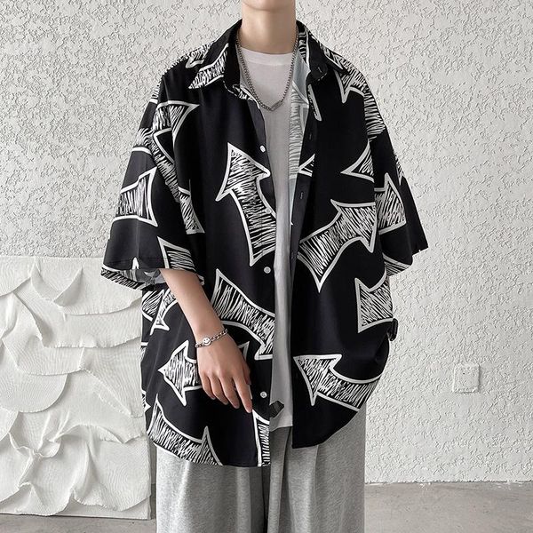 fashion printed short sleeve shirt men brand loose style summer casual cool sd686-p35 shirts aa, White;black
fashion printed short sleeve shirt men brand loose style summer casual cool sd686-p35 shirts aa, White;black