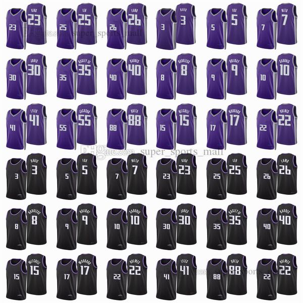 printed city basketball jerseys fox barnes sabonis holmes lamb holiday jackson mitchell harkless davis len divincenzo lyles jones metu queta, Black;red
printed city basketball jerseys fox barnes sabonis holmes lamb holiday jackson mitchell harkless davis len divincenzo lyles jones metu queta, Black;red