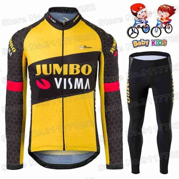 2021 jumbo visma kids cycling jersey sets boys girls summer cycling clothing long sleeve road bike suit mtb maillot ropa ciclismo, Black;red
2021 jumbo visma kids cycling jersey sets boys girls summer cycling clothing long sleeve road bike suit mtb maillot ropa ciclismo, Black;red