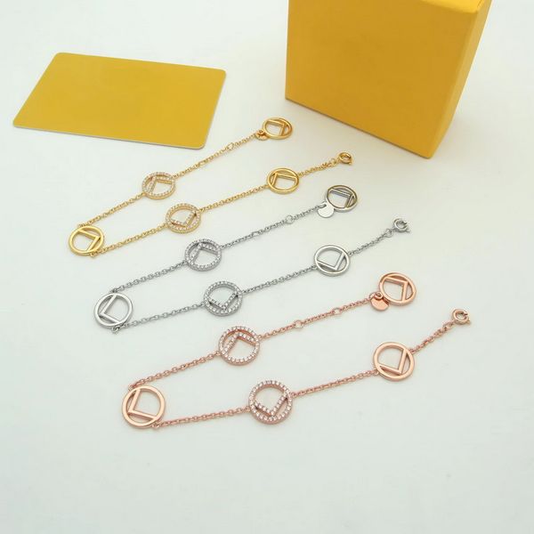 europe america designer fashion style lady women brass hollow out f letter inlay diamond 5 circle pendant 18k plated gold chain bracelet 3 c, Black
europe america designer fashion style lady women brass hollow out f letter inlay diamond 5 circle pendant 18k plated gold chain bracelet 3 c, Black
