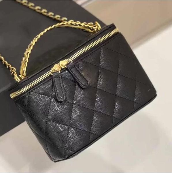 tz women crossbody designer cosmetic box bags solid color caviar classic handbags diamond quilting shoulder bag mirror gold-tone portable ch
tz women crossbody designer cosmetic box bags solid color caviar classic handbags diamond quilting shoulder bag mirror gold-tone portable ch