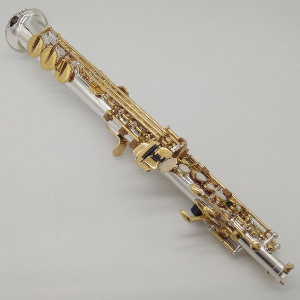 mfc soprano saxophone s-901 s-wo1 silvering gold key sax soprano mouthpiece ligature reeds neck musical instrument
mfc soprano saxophone s-901 s-wo1 silvering gold key sax soprano mouthpiece ligature reeds neck musical instrument