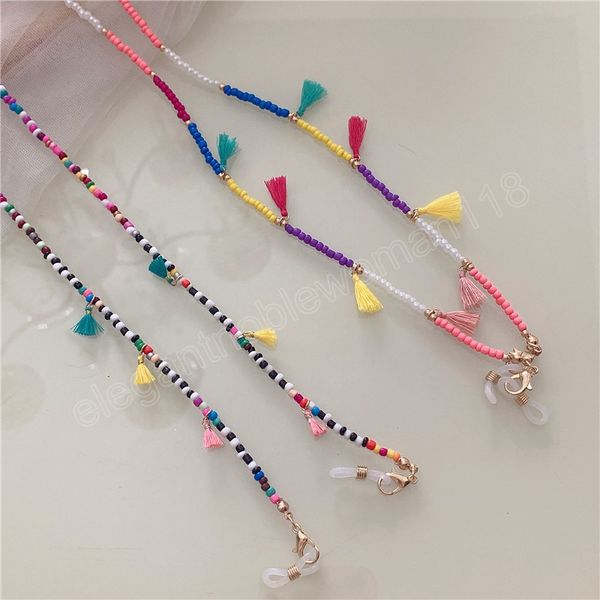 bohemian colorful beads glasses chain vintage women face holder non-slip lanyard neck hang rope strap for girls children
bohemian colorful beads glasses chain vintage women face holder non-slip lanyard neck hang rope strap for girls children