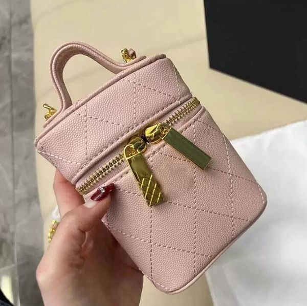 sw womens zipper cosmetic box bag grained genuine leather solid color crossbody bags gold-tone metal chain classic handbag small vanity case
sw womens zipper cosmetic box bag grained genuine leather solid color crossbody bags gold-tone metal chain classic handbag small vanity case