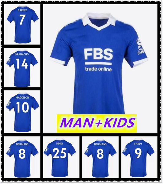 22 23 leicester soccer jerseys city vardy maddison 2022 2023tielemans maddison football shirt ayoze soyuncu barnes ndidi men jersey kids kit, Black;yellow
22 23 leicester soccer jerseys city vardy maddison 2022 2023tielemans maddison football shirt ayoze soyuncu barnes ndidi men jersey kids kit, Black;yellow