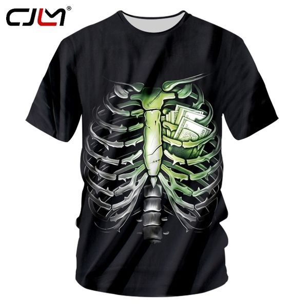 man trend tees shirt 3d printed funny human bones and money t shirts oversized 5xl 6xl harajuku summer o neck tshirt 220623, White;black
man trend tees shirt 3d printed funny human bones and money t shirts oversized 5xl 6xl harajuku summer o neck tshirt 220623, White;black
