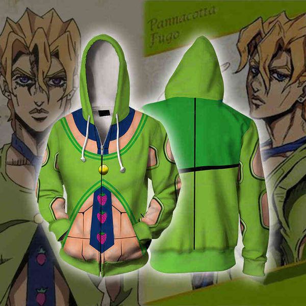 jojo's bizarre adventure kira hoodie anime pullovers long sleeves streetwear casual zipper sweatshirts l220714, Black;red
jojo's bizarre adventure kira hoodie anime pullovers long sleeves streetwear casual zipper sweatshirts l220714, Black;red